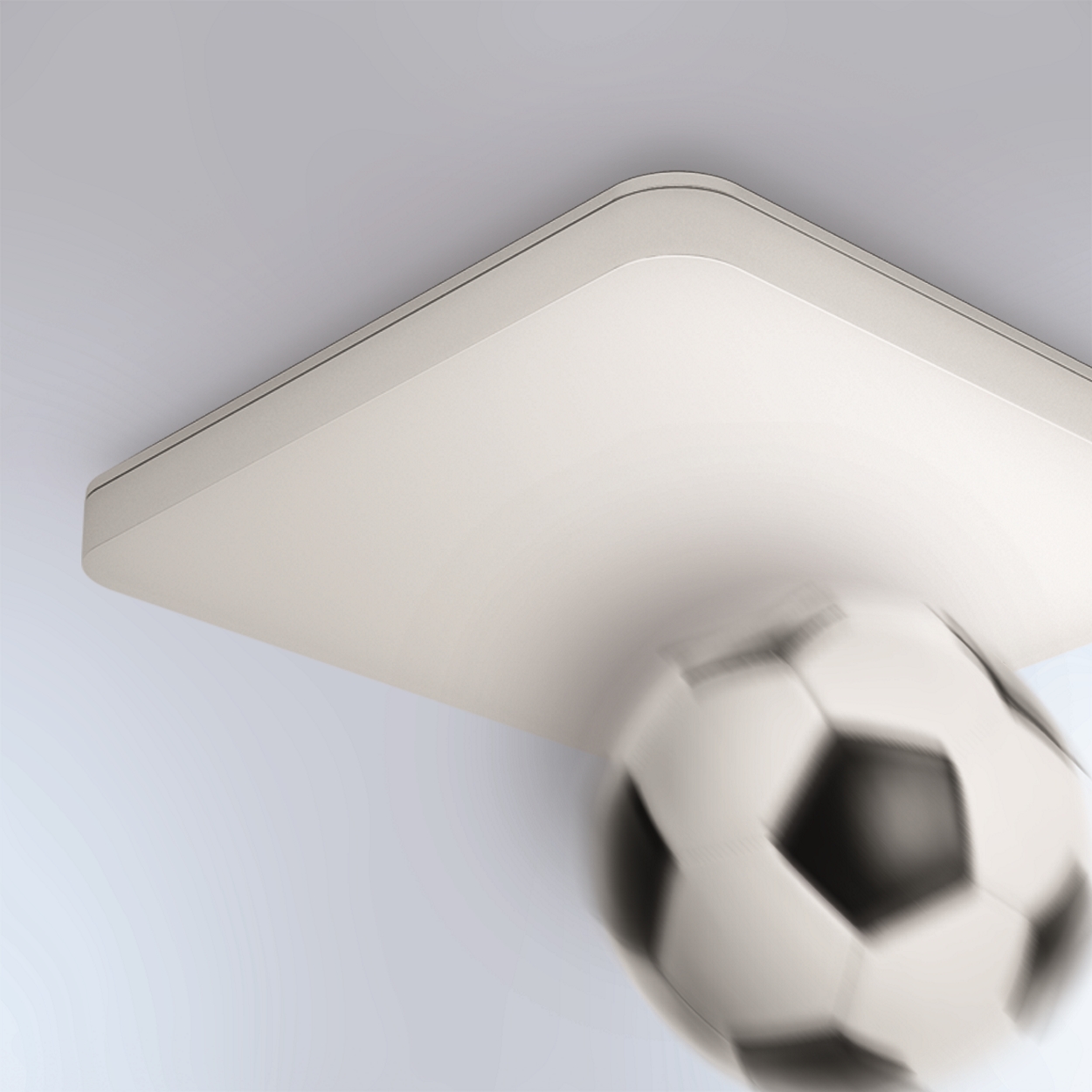 Impact-resistant material rated to IK07