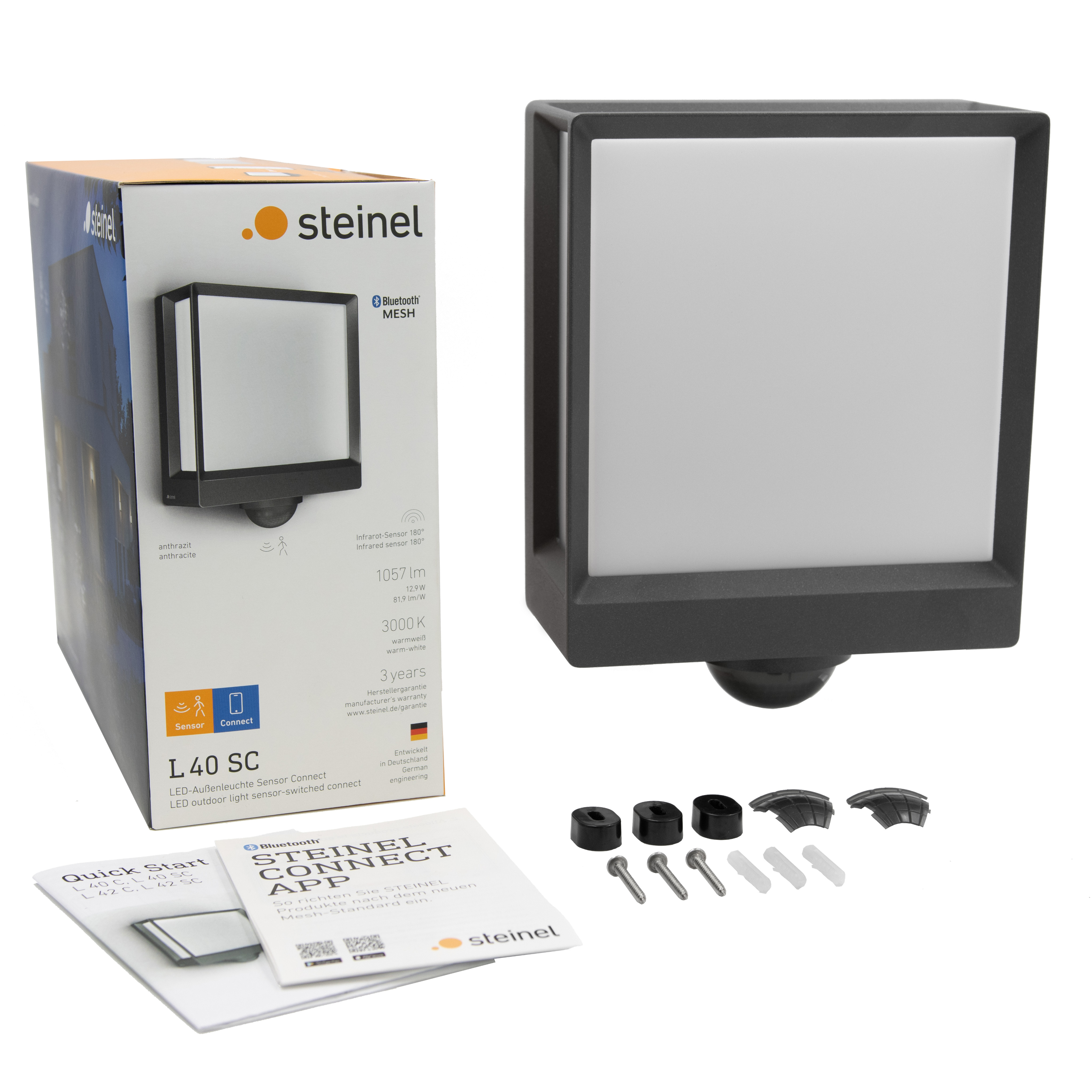 Steinel L 40 SC con rilevatore di movimento & Bluetooth