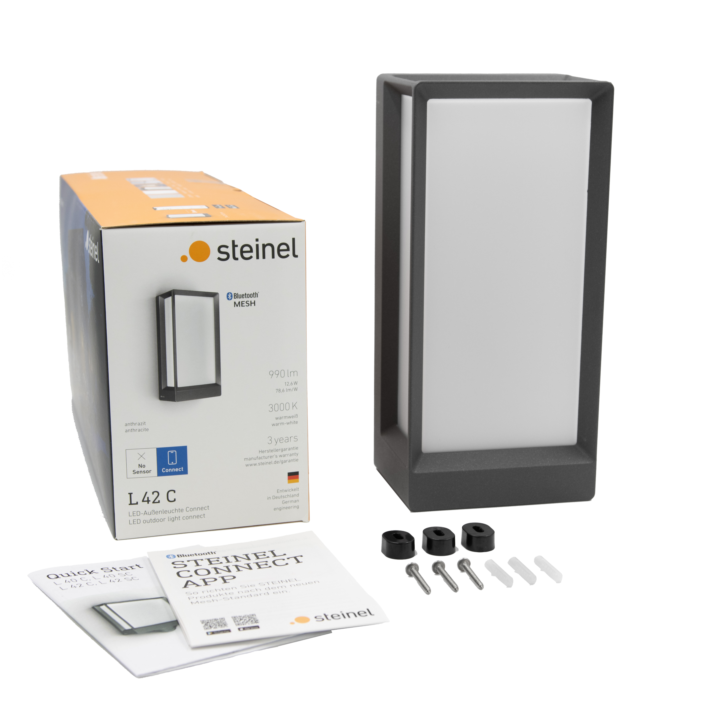 Steinel L 42 C senza rilevatore di movimento, con Bluetooth
