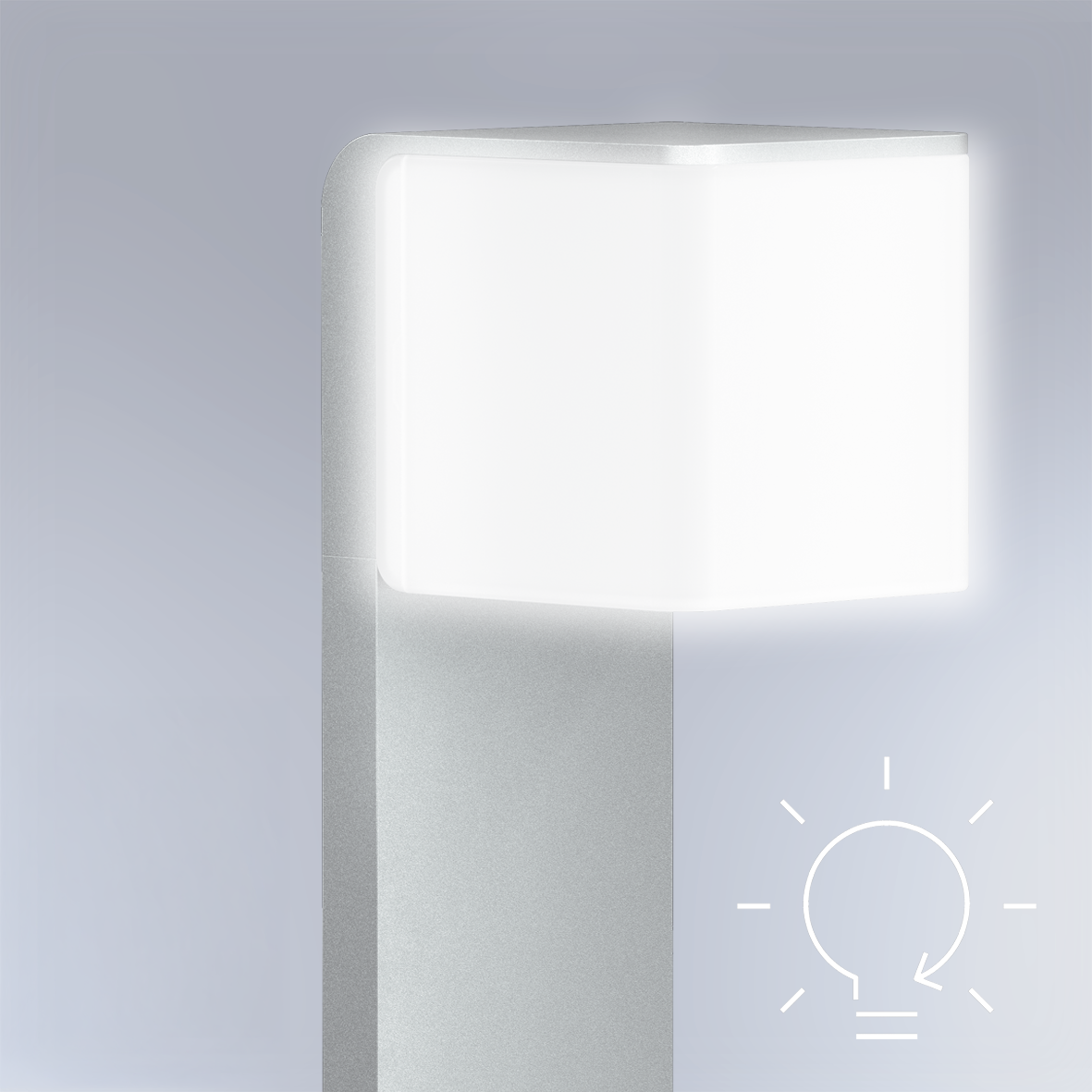 Continuous light individually switchable (optional)