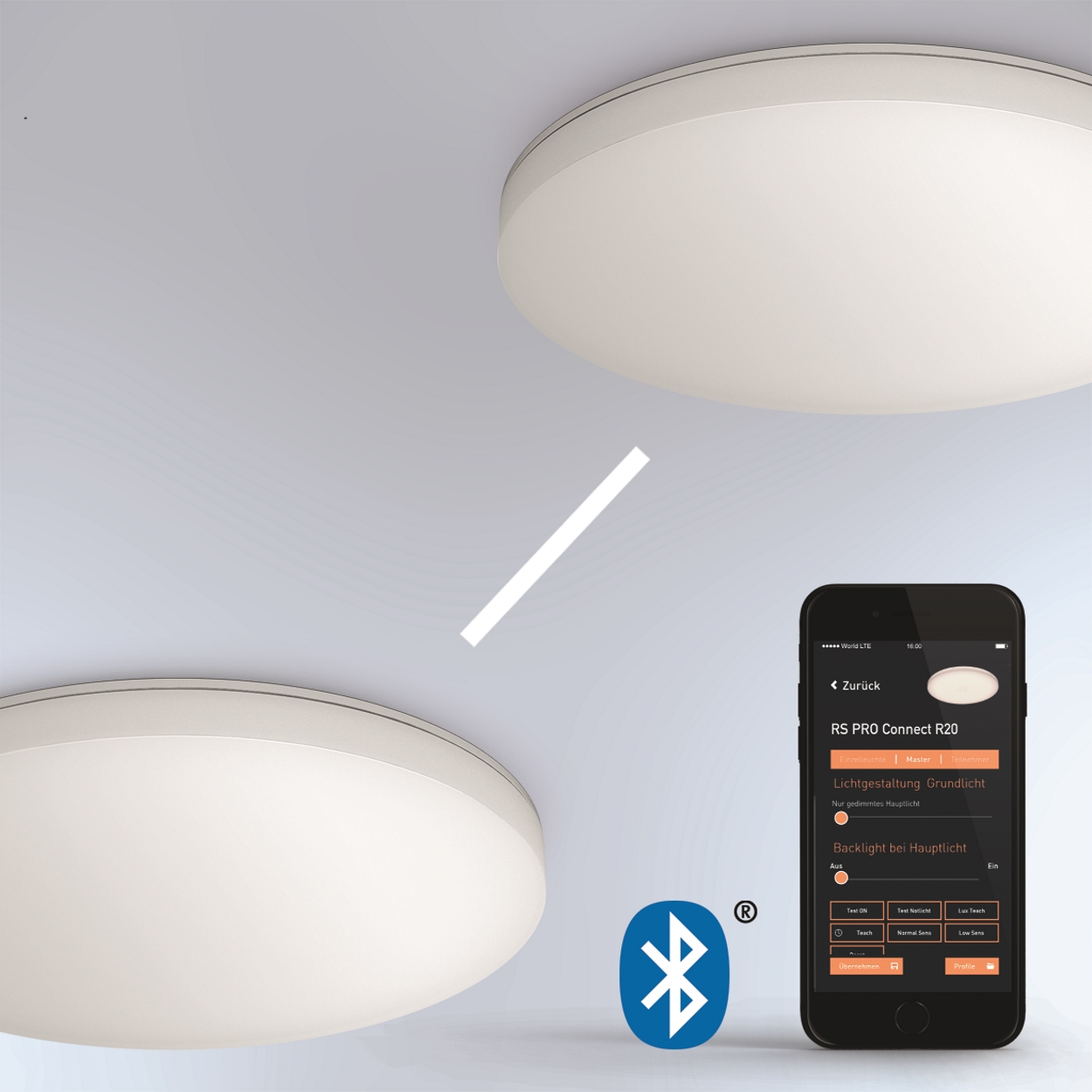Collegabile in rete e regolabile tramite Bluetooth