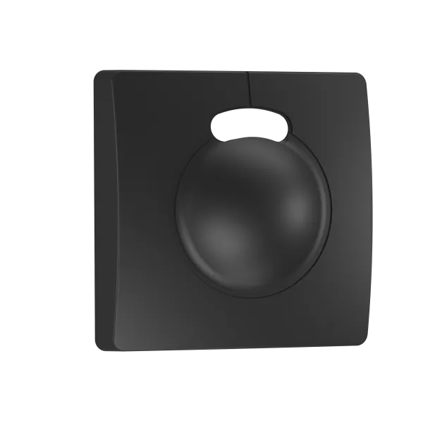 Nevalux Schwarze Blende für den HF 3360 Unterputz eckig