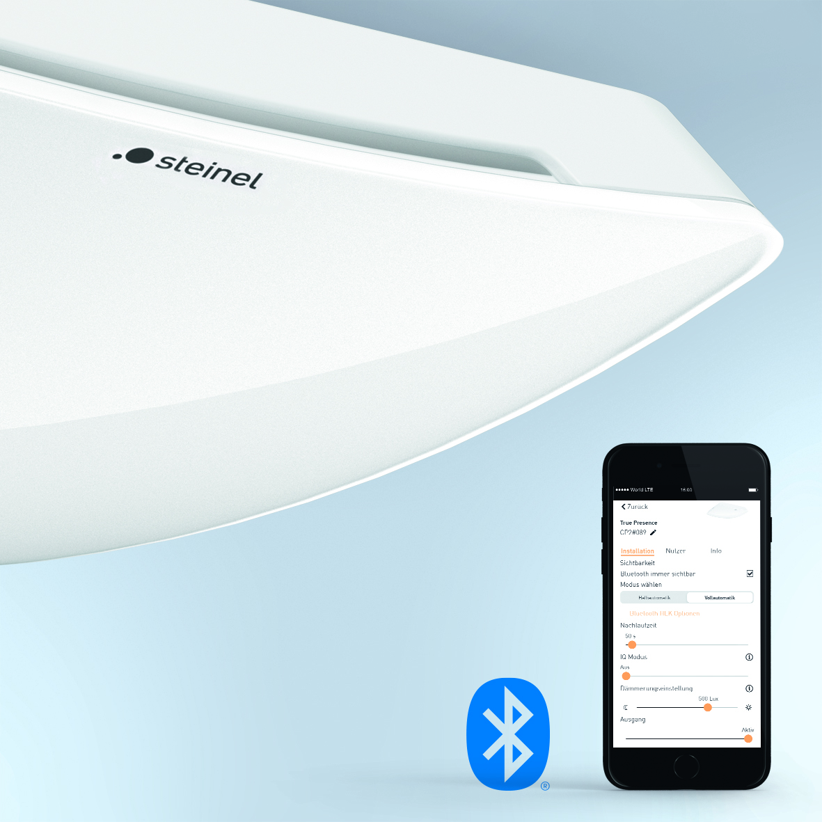 Collegabile in rete e regolabile tramite Bluetooth