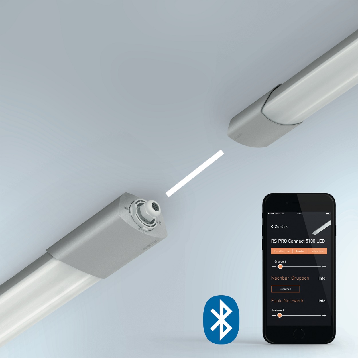 Collegabile in rete e regolabile tramite Bluetooth