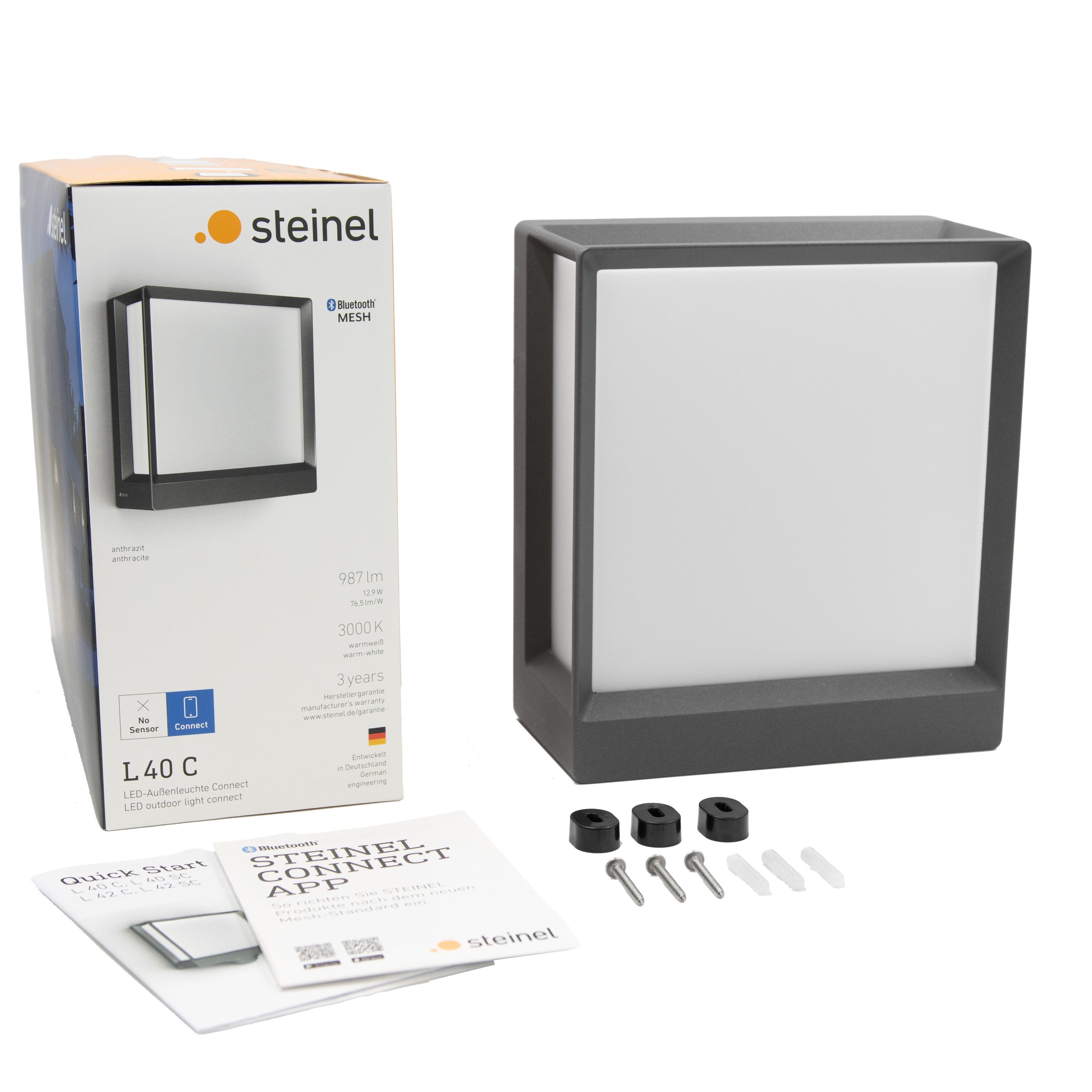 Steinel L 40 C sans détecteur de mouvement, avec Bluetooth