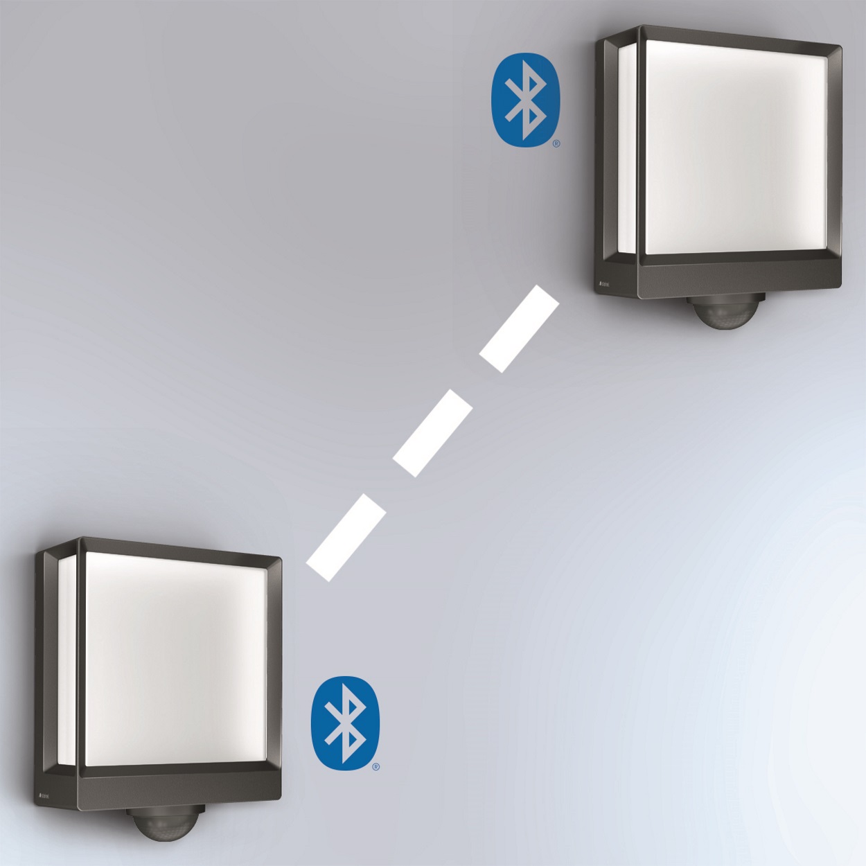 Mise en réseau et réglage possibles via Bluetooth