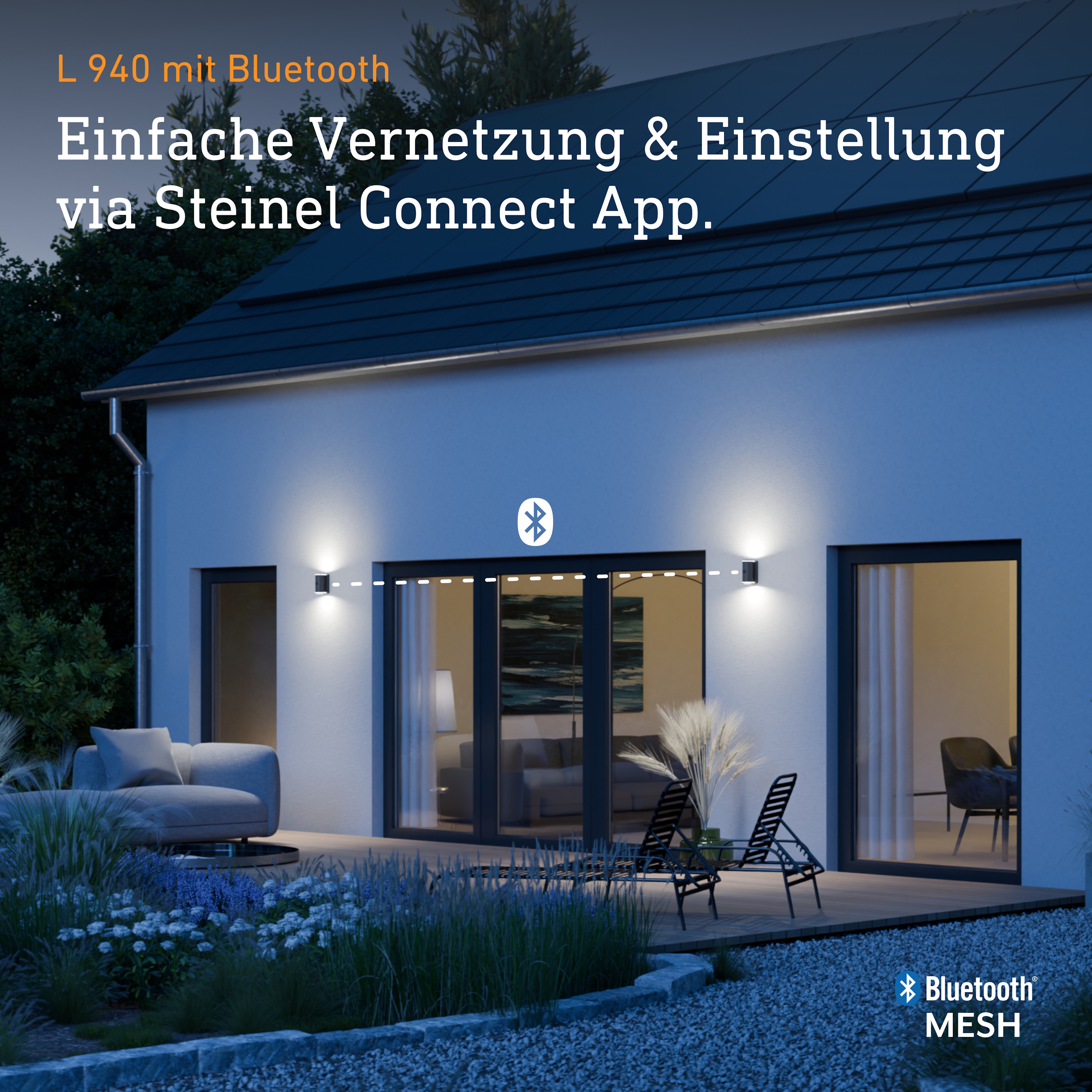 Steinel L 940 C ohne Bewegungsmelder, mit Bluetooth